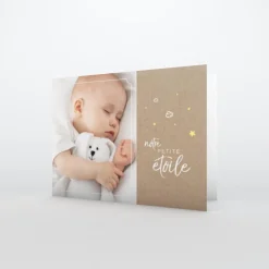 Faire-part Naissance Garçon^Planet cards A la belle étoile