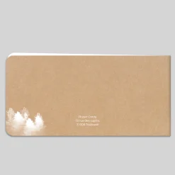 Carte De Vœux Entreprise Nature^Planet cards A la Lisière de la Foret