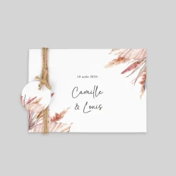 Faire-part Mariage Bohème | Faire-part Mariage Champêtre^Planet cards Amour Bohème