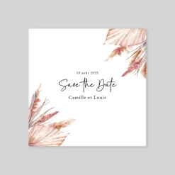 Save The Date^Planet cards Amour Bohème