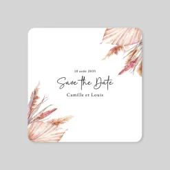 Save The Date^Planet cards Amour Bohème
