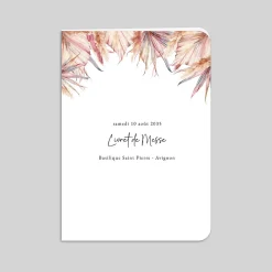 Livret De Messe Mariage^Planet cards Amour Bohème
