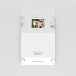 Faire-part Mariage Champêtre^Planet cards Amour et Eucalyptus