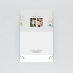 Faire-part Mariage Champêtre^Planet cards Amour et Eucalyptus