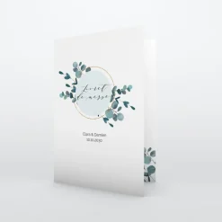 Livret De Messe Mariage^Planet cards Amour Eucalyptus