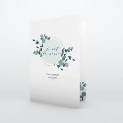 Livret De Messe Mariage^Planet cards Amour Eucalyptus