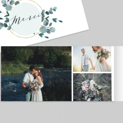 Carte Remerciement Mariage Champêtre^Planet cards Amour Eucalyptus