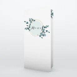 Menu De Mariage^Planet cards Amour Eucalyptus
