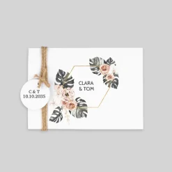 Faire-part Mariage Bohème | Faire-part Mariage Champêtre^Planet cards Amour Nature