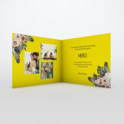 Carte Remerciement Mariage Champêtre^Planet cards Amour Nature