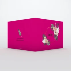 Carte Remerciement Mariage Champêtre^Planet cards Amour Nature