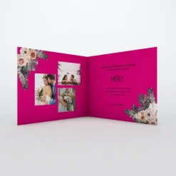 Carte Remerciement Mariage Champêtre^Planet cards Amour Nature