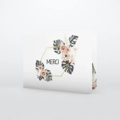 Carte Remerciement Mariage Champêtre^Planet cards Amour Nature