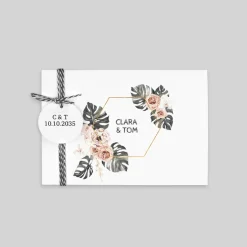 Faire-part Mariage Bohème | Faire-part Mariage Champêtre^Planet cards Amour Nature
