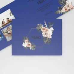 Carte Remerciement Mariage Champêtre^Planet cards Amour Nature