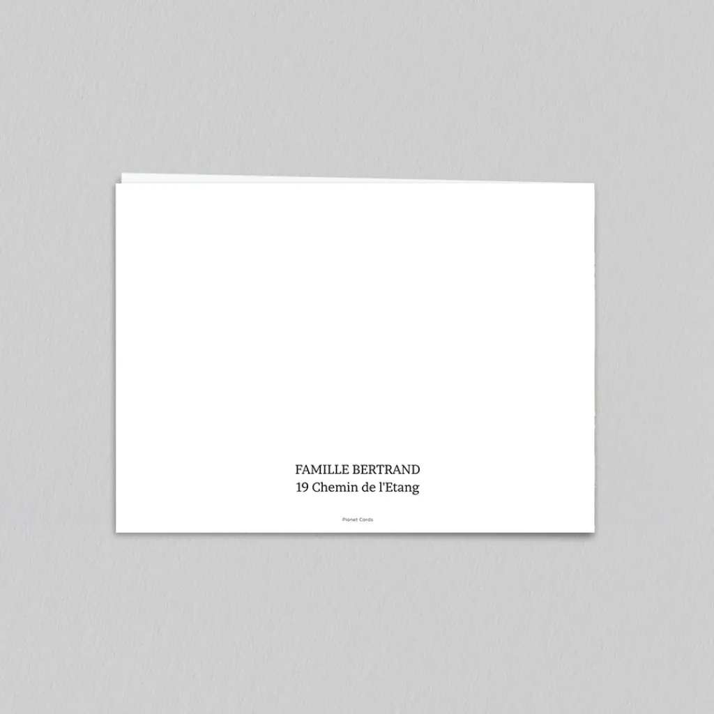 Carte De Noël Photo^Planet cards Animaux de Noël