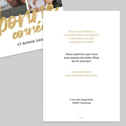 Carte De Vœux Famille^Planet cards Année en Famille