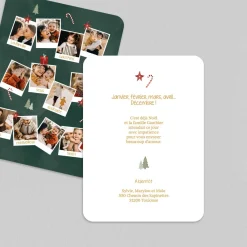 Carte De Noël Photo | Carte De Vœux Photo^Planet cards Année en Polas