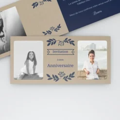Carte Invitation Anniversaire Adulte Vintage^Planet cards Anniversaire vintage
