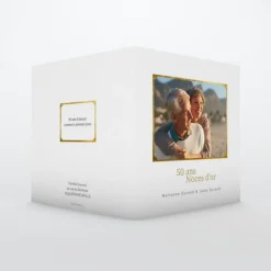 Carte Invitation Noces D'or | Carte Invitation Noces D'or^Planet cards 50 Ans De Bonheur