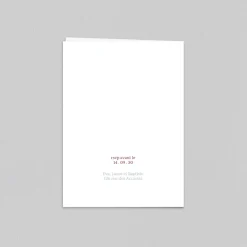 Faire-part Confirmation^Planet cards Aquarelle Végétale