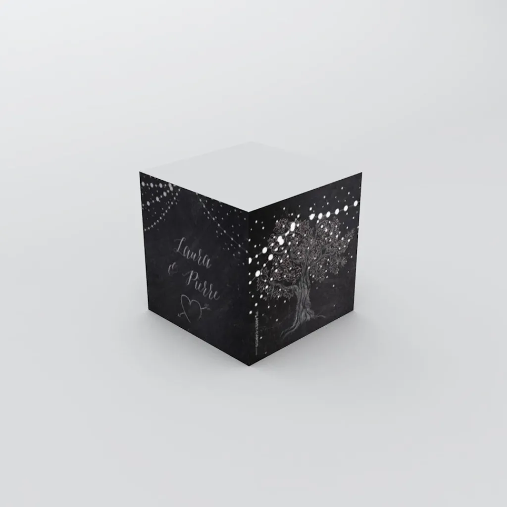 Boîte À Dragées Mariage^Planet cards Arbre lumineux
