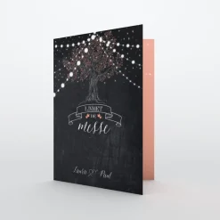 Livret De Messe Mariage^Planet cards Arbre lumineux