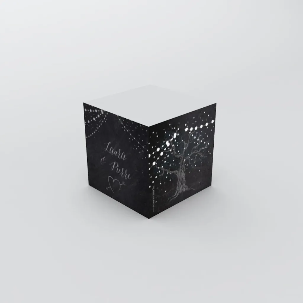 Boîte À Dragées Mariage^Planet cards Arbre lumineux