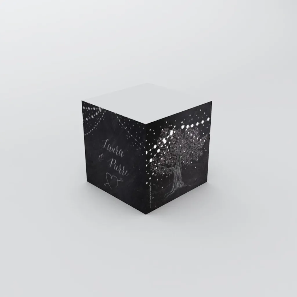 Boîte À Dragées Mariage^Planet cards Arbre lumineux