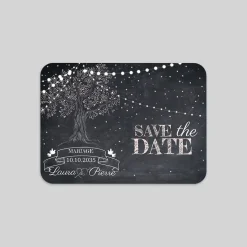 Save The Date^Planet cards Arbre lumineux