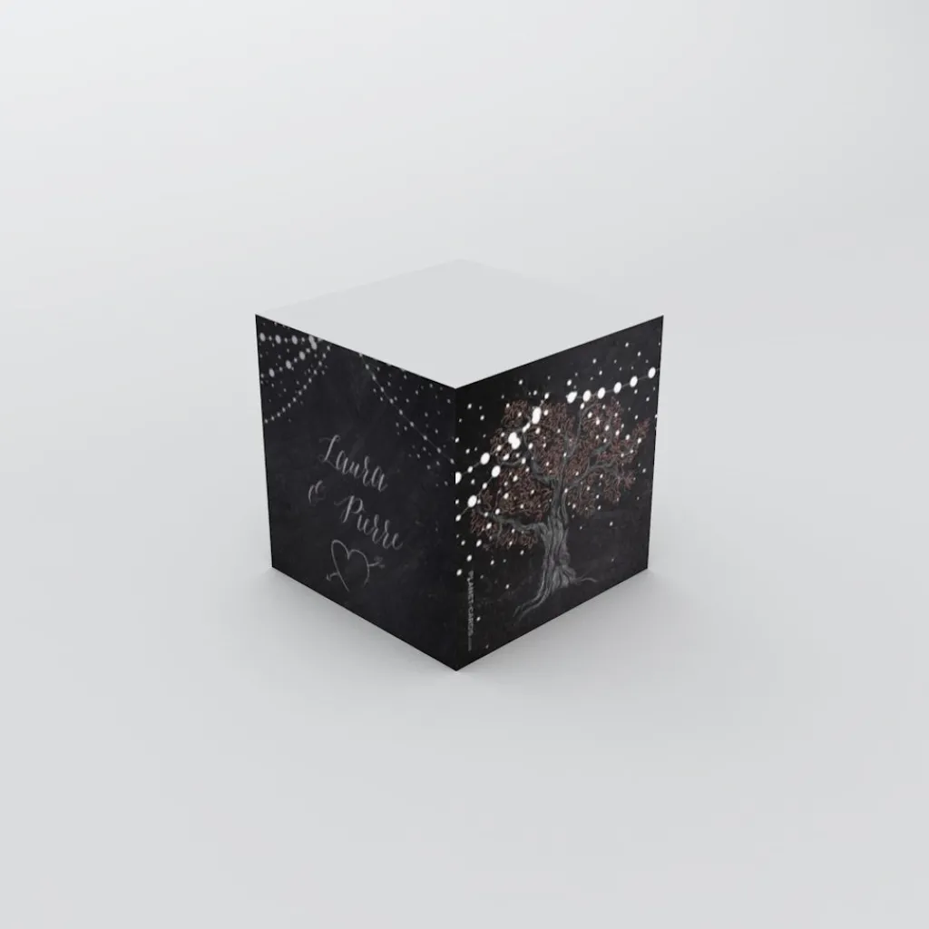 Boîte À Dragées Mariage^Planet cards Arbre lumineux