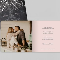 Faire-part Mariage Original | Gamme Complète^Planet cards Arbre Lumineux