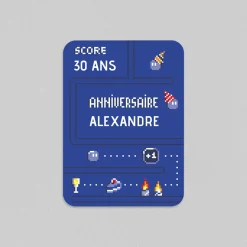 Carte Invitation Anniversaire Adulte Originale^Planet cards Arcade