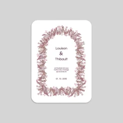 Faire-part Mariage Chic | Faire-part Mariage Bohème^Planet cards Arche de Bruyère