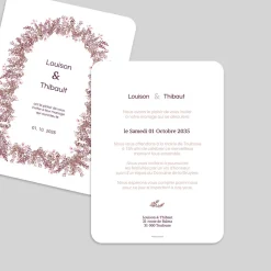 Faire-part Mariage Chic | Faire-part Mariage Bohème^Planet cards Arche de Bruyère