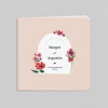 Faire-part Mariage Champêtre^Planet cards Arche et Anémones Aquarelles