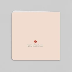 Faire-part Mariage Champêtre^Planet cards Arche et Anémones Aquarelles