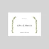 Carte D'invitation Mariage^Planet cards Arche et feuillage