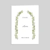 Menu De Mariage^Planet cards Arche et Feuillage