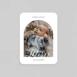 Carte Remerciement Naissance Magnet^Planet cards Arche et Éveil