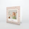 Faire-part Naissance Animaux^Planet cards Arctique Pingouin et photo vintage