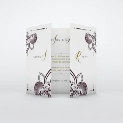 Faire-part Mariage Chic^Planet cards Art nouveau et arabesque