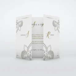 Faire-part Mariage Chic^Planet cards Art nouveau et arabesque