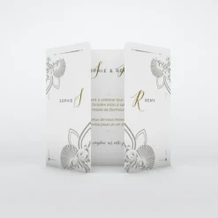 Faire-part Mariage Chic^Planet cards Art nouveau et arabesque