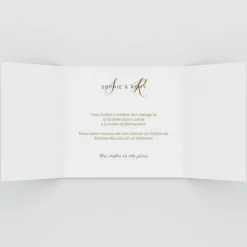 Faire-part Mariage Chic^Planet cards Art nouveau et arabesque