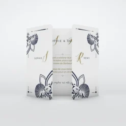 Faire-part Mariage Chic^Planet cards Art nouveau et arabesque