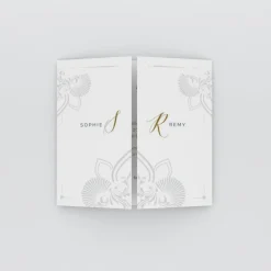 Faire-part Mariage Chic^Planet cards Art nouveau et arabesque
