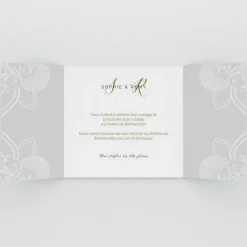 Faire-part Mariage Chic^Planet cards Art nouveau et arabesque