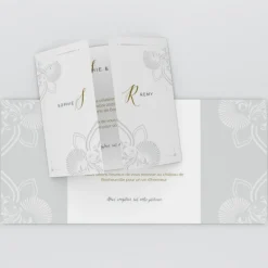 Faire-part Mariage Chic^Planet cards Art nouveau et arabesque