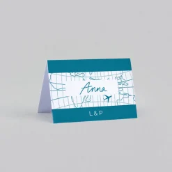 Marque-place Mariage^Planet cards Autour Du Monde